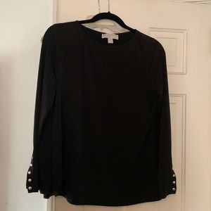 Michel kors top with decorated sleeve bottoms